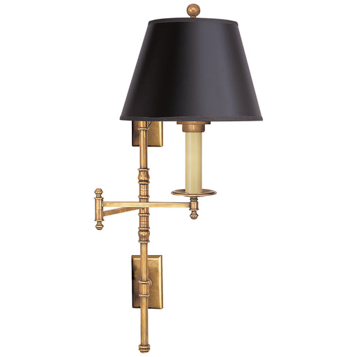 Visual Comfort Signature - CHD 5102AB-B - One Light Swing Arm Wall Lamp - Dorchester Swing Arm - Antique-Burnished Brass