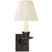 Visual Comfort Signature - S 2005BZ-L - One Light Swing Arm Wall Lamp - Swing Arm Sconce - Bronze