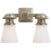 Visual Comfort Signature - SL 2152AN-WG - Two Light Wall Sconce - Ny Subway - Antique Nickel