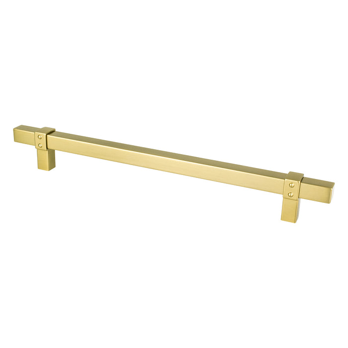 Rivet Rebel 224mm CC Modern Brushed Gold Pull