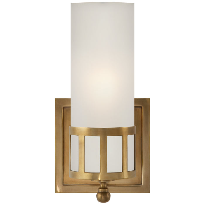 Visual Comfort Signature - SS 2011HAB-FG - One Light Wall Sconce - Openwork - Hand-Rubbed Antique Brass