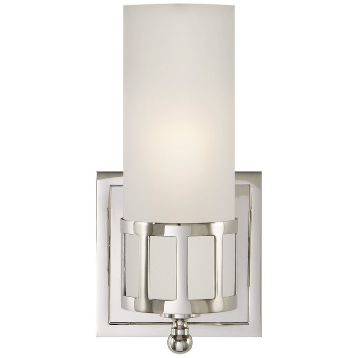 Visual Comfort Signature - SS 2011PN-FG - One Light Wall Sconce - Openwork - Polished Nickel