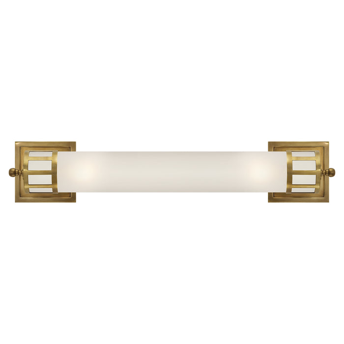 Visual Comfort Signature - SS 2014HAB-FG - Two Light Wall Sconce - Openwork - Hand-Rubbed Antique Brass