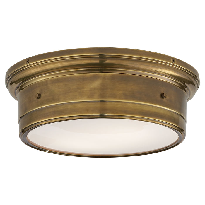 Visual Comfort Signature - SS 4016HAB-WG - Two Light Flush Mount - Siena2 - Hand-Rubbed Antique Brass