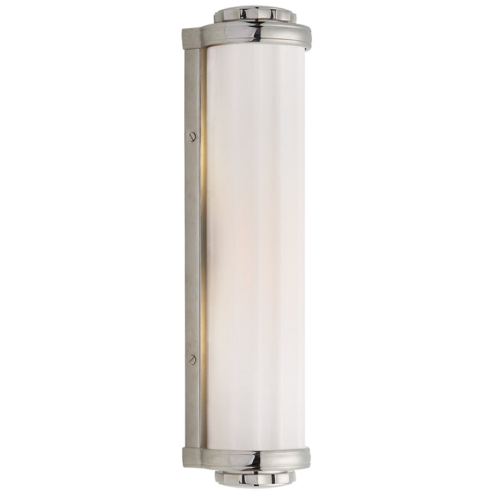 Visual Comfort Signature - TOB 2198PN-WG - Two Light Bath Sconce - Milton Road - Polished Nickel