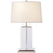 Visual Comfort Signature - TOB 3030CG-C - Two Light Table Lamp - Crystal Block - Crystal