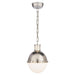 Visual Comfort Signature - TOB 5062AN-WG - One Light Pendant - Hicks - Antique Nickel