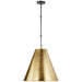 Visual Comfort Signature - TOB 5091BZ-HAB - One Light Pendant - Goodman - Bronze