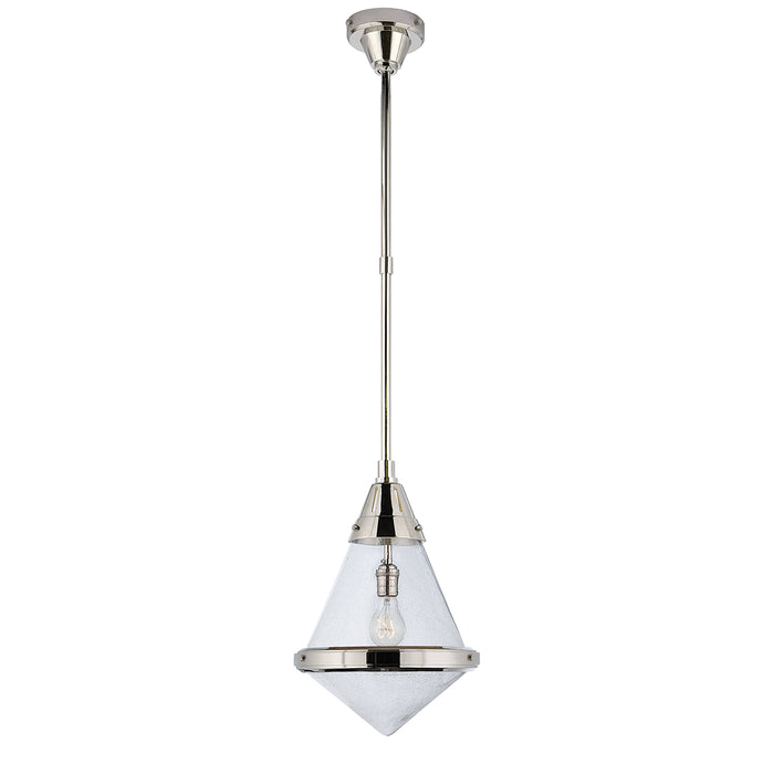 Visual Comfort Signature - TOB 5155PN-SG - One Light Pendant - Gale - Polished Nickel