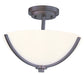 Maxim - 20031SWOI - Three Light Semi-Flush Mount - Deven - Oil Rubbed Bronze