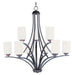 Maxim - 20036SWOI - Nine Light Chandelier - Deven - Oil Rubbed Bronze