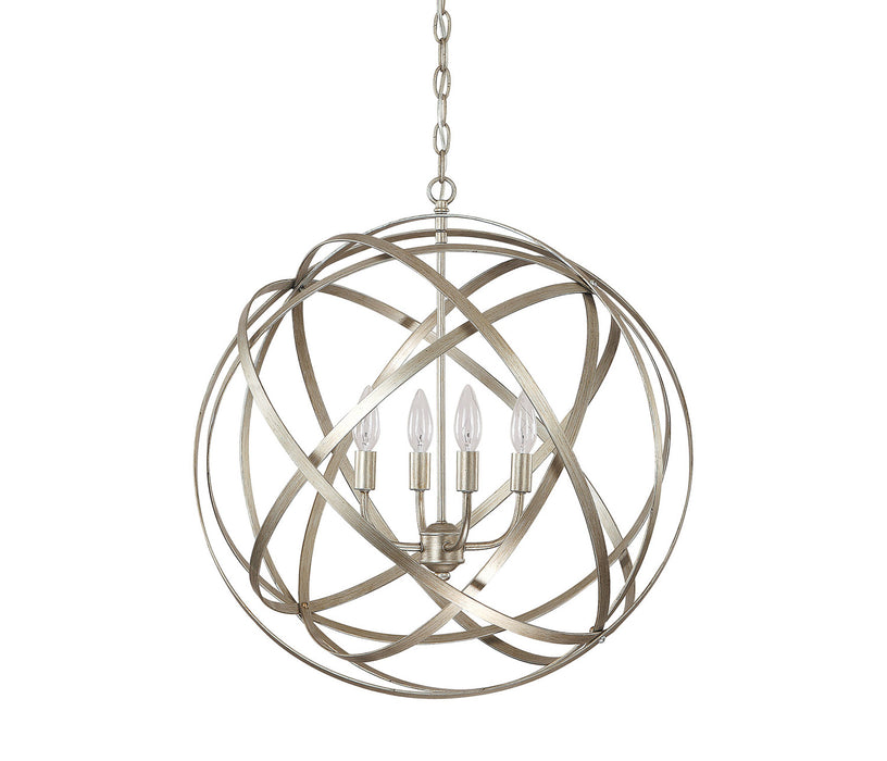 Capital Lighting - 4234WG - Four Light Pendant - Axis - Winter Gold