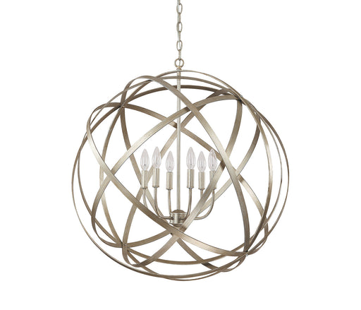 Capital Lighting - 4236WG - Six Light Pendant - Axis - Winter Gold