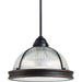 Generation Lighting. - 65061-715 - Two Light Pendant - Pratt Street Prismatic - Autumn Bronze