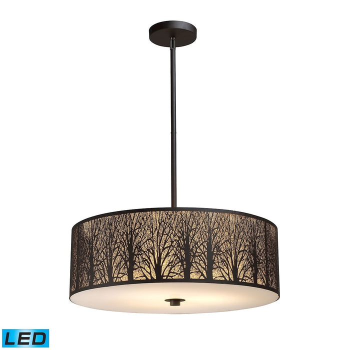 ELK Home - 31075/5-LED - LED Chandelier - Woodland Sunrise - Aged Bronze