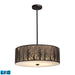 ELK Home - 31075/5-LED - LED Chandelier - Woodland Sunrise - Aged Bronze