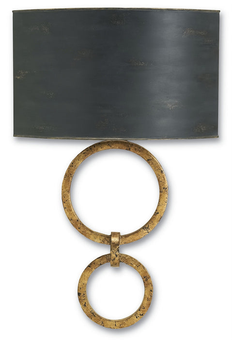 Currey and Company - 5910 - One Light Wall Sconce - Bolebrook - Gold Leaf