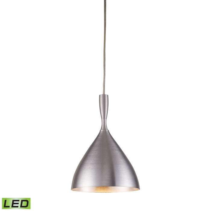 ELK Home - 17042/1ALM-LED - LED Mini Pendant - Spun Aluminum - Aluminum