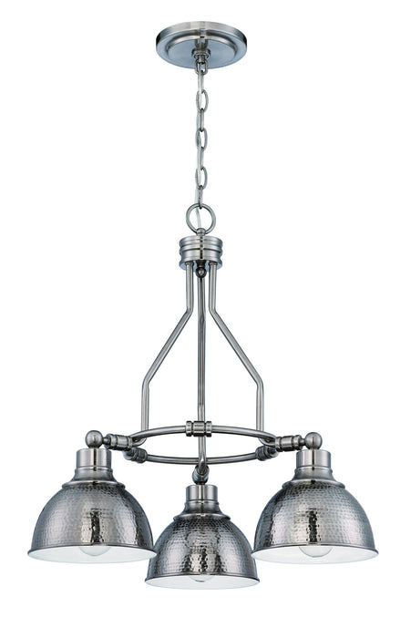 Craftmade - 35923-AN - Three Light Chandelier - Timarron - Antique Nickel