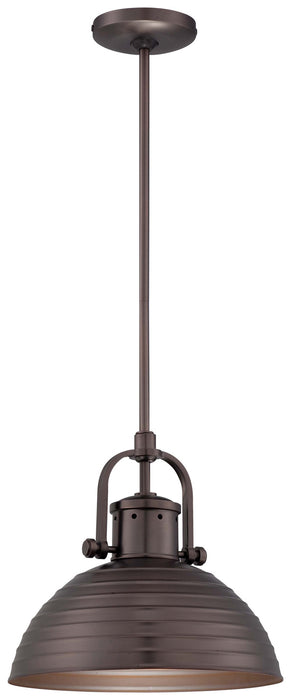 Minka-Lavery - 2247-281 - One Light Pendant - Harvard Court Bronze (Plated)