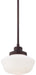 Minka-Lavery - 2254-576 - One Light Pendant - Brushed Bronze