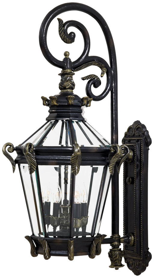 Minka-Lavery - 8933-95 - Five Light Wall Mount - Stratford Hall - Heritage W/ Gold Highlights