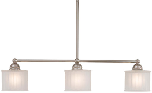 Minka-Lavery - 1734-613 - Three Light Island Pendant - 1730 Series - Polished Nickel