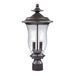 ELK Home - 8002EP/75 - Two Light Outdoor Post Mount - Trinity - Oil Rubbed Bronze