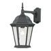 ELK Home - 8101EW/65 - One Light Outdoor Wall Sconce - Temple Hill - Matte Textured Black