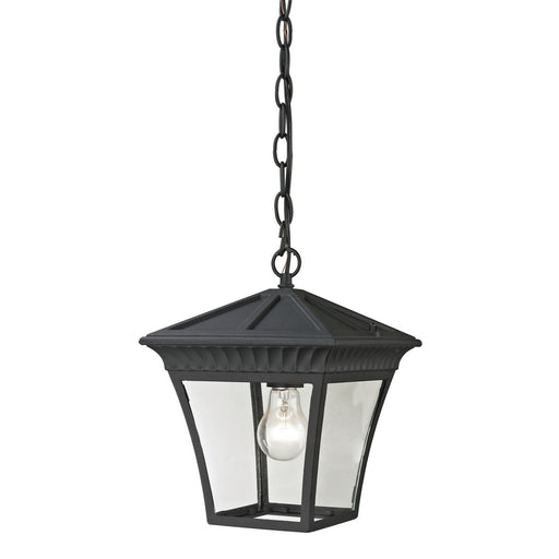 ELK Home - 8411EH/65 - One Light Outdoor Pendant - Ridgewood - Matte Textured Black