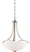 Minka-Lavery - 4964-84 - Three Light Pendant - Overland Park - Brushed Nickel