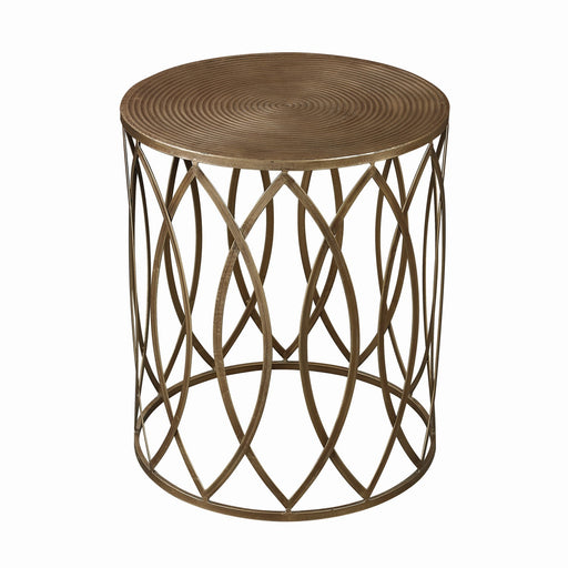 ELK Home - 138-009 - Accent Table - Sutton - Antique Gold