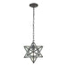 ELK Home - 145-001 - One Light Mini Pendant - Star - Oil Rubbed Bronze