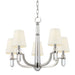 Hudson Valley - 985-PN-WS - Five Light Chandelier - Dayton - Polished Nickel