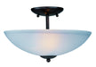 Maxim - 10042FTOI - Two Light Semi-Flush Mount - Logan - Oil Rubbed Bronze