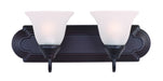 Maxim - 8012FTOI - Two Light Bath Vanity - Essentials - 801x - Oil Rubbed Bronze