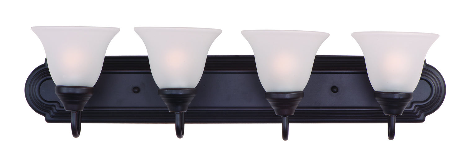 Maxim - 8014FTOI - Four Light Bath Vanity - Essentials - 801x - Oil Rubbed Bronze