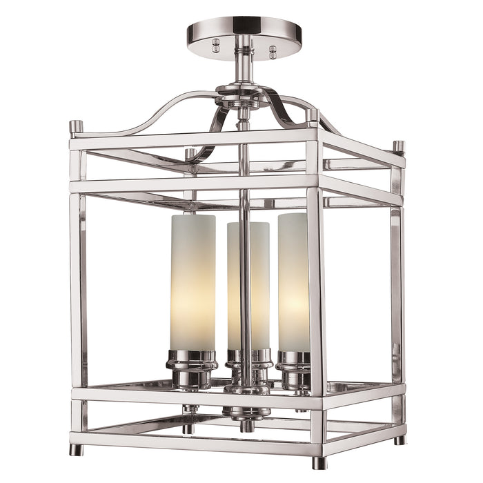 Z-Lite - 182SF - Three Light Semi Flush Mount - Altadore - Brushed Nickel