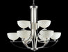 Z-Lite - 605-9 - Nine Light Chandelier - Ellipse - Chrome