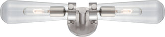 Nuvo Lighting - 60-5263 - Two Light Wall Sconce - Beaker - Brushed Nickel