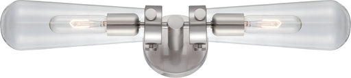 Nuvo Lighting - 60-5263 - Two Light Wall Sconce - Beaker - Brushed Nickel