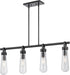 Nuvo Lighting - 60-5365 - Four Light Pendant - Beaker - Aged Bronze