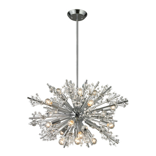 ELK Home - 11751/19 - 19 Light Chandelier - Starburst - Polished Chrome