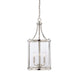 Savoy House - 7-1040-3-109 - Three Light Foyer Pendant - Penrose - Polished Nickel