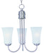 Maxim - 10043FTSN - Three Light Chandelier - Logan - Satin Nickel