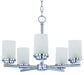 Maxim - 10205FTSN - Five Light Chandelier - Corona - Satin Nickel