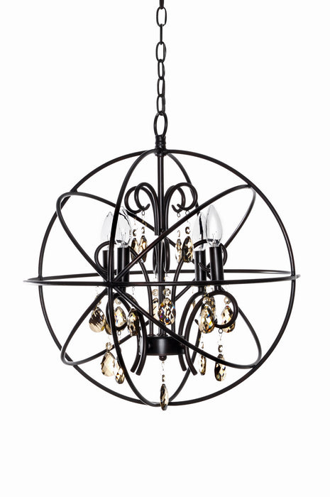 Maxim - 25142OI - Four Light Pendant - Orbit - Oil Rubbed Bronze