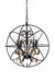 Maxim - 25142OI - Four Light Pendant - Orbit - Oil Rubbed Bronze