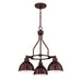 Craftmade - 35923-ABZ - Three Light Chandelier - Timarron - Aged Bronze Brushed