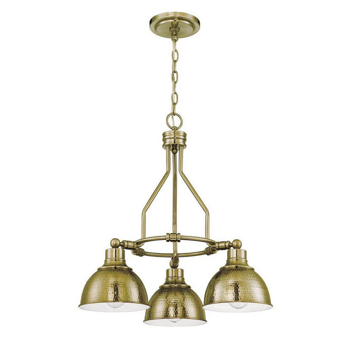 Craftmade - 35923-LB - Three Light Chandelier - Timarron - Legacy Brass